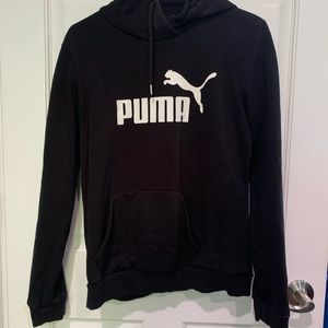 Large barely worn puma hoodie